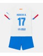 Otroški Nogometna dresi replika Barcelona Marcos Alonso #17 Gostujoči 2023-24 Kratek rokav (+ hlače)